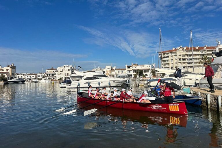 el club de rem santa cristina a Empuriabrava