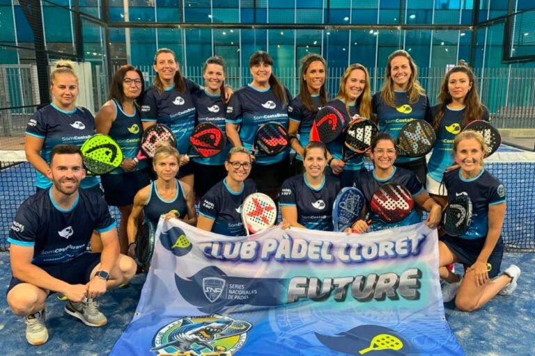 L’equip femení del Club Pàdel Lloret guanya la lliga i disputarà les Intersèries