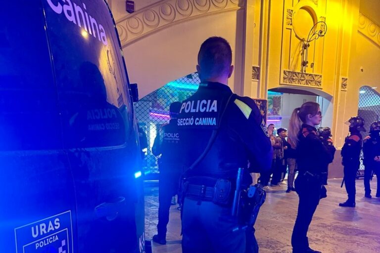 Un moment de l'actuació conjunta (Ajuntament de Lloret de Mar)