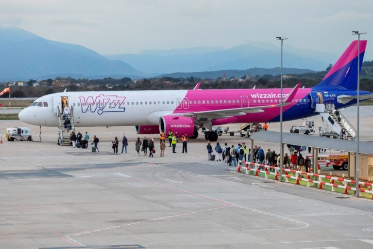 aeroport de Girona avui wizzair