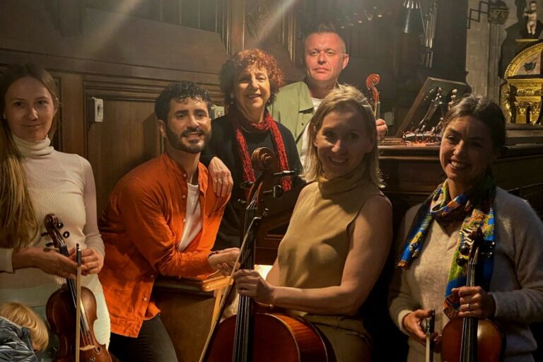 Silvia Castillo, amb el quartet Divines Cordes i el contratenor Víctor Jiménez Díaz