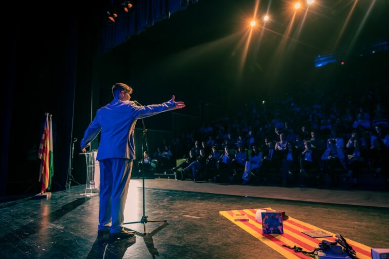 Guillem Costa, a la Festa de la Cultura d'aquest dimecres (Ajuntament de Lloret de Mar)