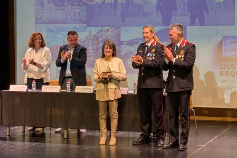 Ester Mas, el dia del reconeixement