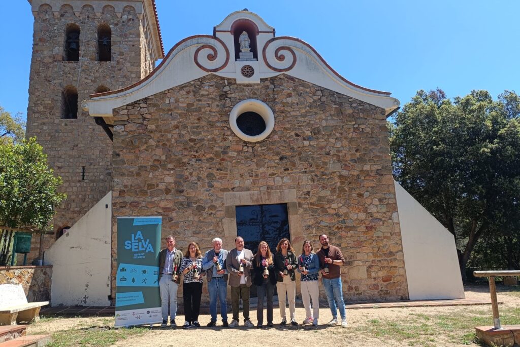 Acte de presentació de la col·lecció de  plaques de cava 