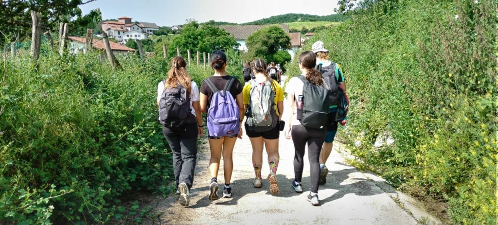 Un moment del Camino de Santiago (Institut Coll i Rodés)