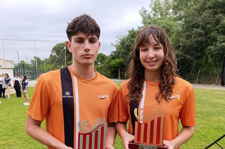 Joel Arredondo i Maria Gallart (Club Natació Lloret)