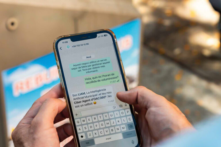 Whatsapp Ajuntament de Lloret de Mar