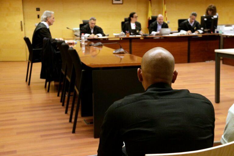 L'acusat, en el judici que ha començat aquest dimecres (ACN)
