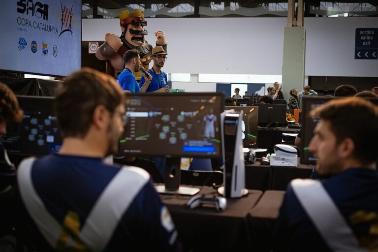 Una de les competicions dels eGames del 2024.