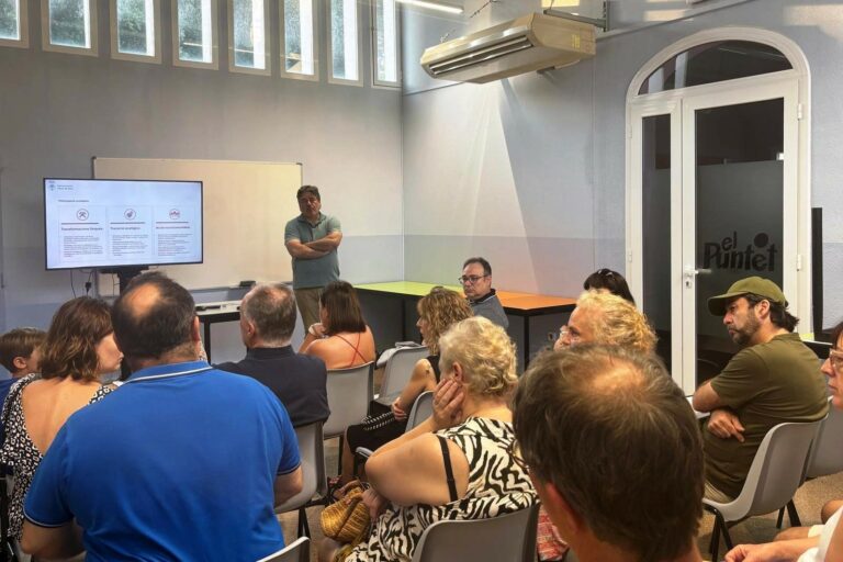 Una de les sessions participatives (Ajuntament de Lloret de Mar)