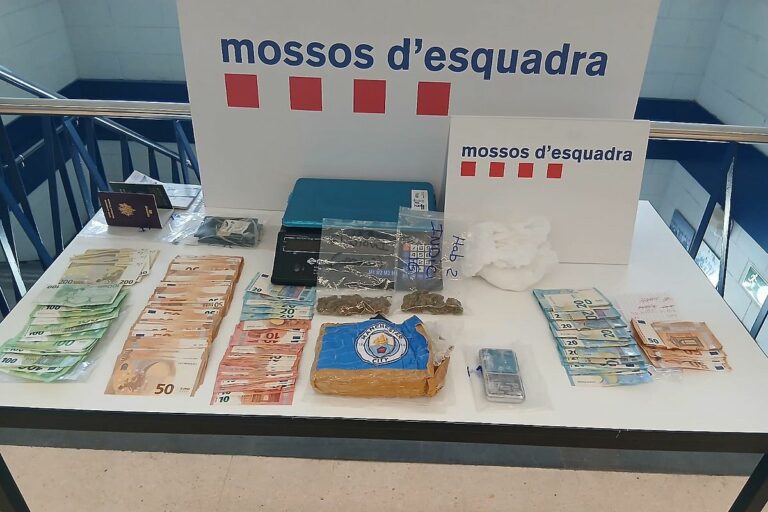drogas comissada a Lloret