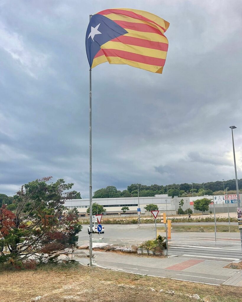 foto estelada abans retirada