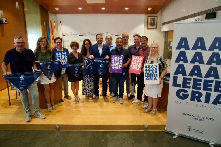 Presentació de la Festa Major de Santa Cristina (Ajuntament de Lloret de Mar)
