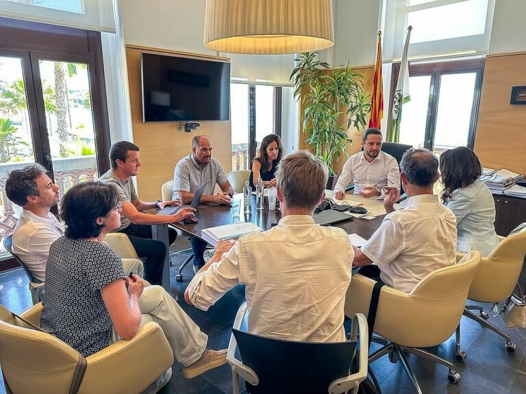 reunió ajuntament Lloret amb directora general Politiques Litoral