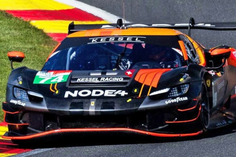 El cotxe de l'equip de Miguel Molina a Le Mans Series