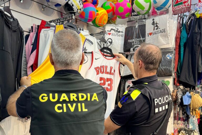 Un dels operatius policials (Ajuntament de Lloret de Mar)