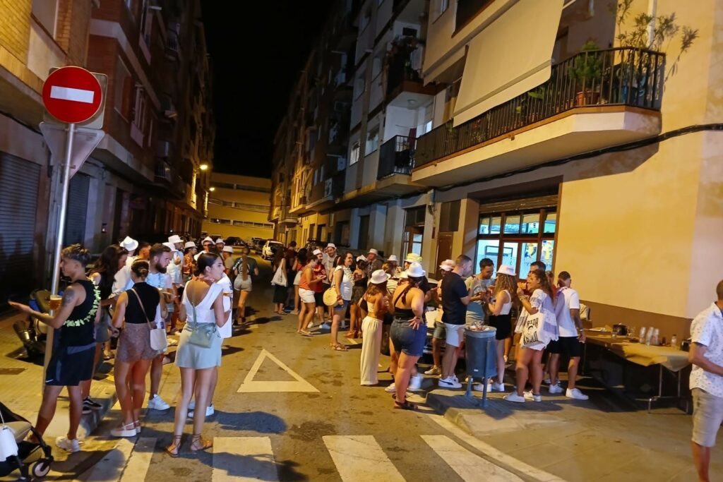 Carrer tallat a les festes de l'any passat