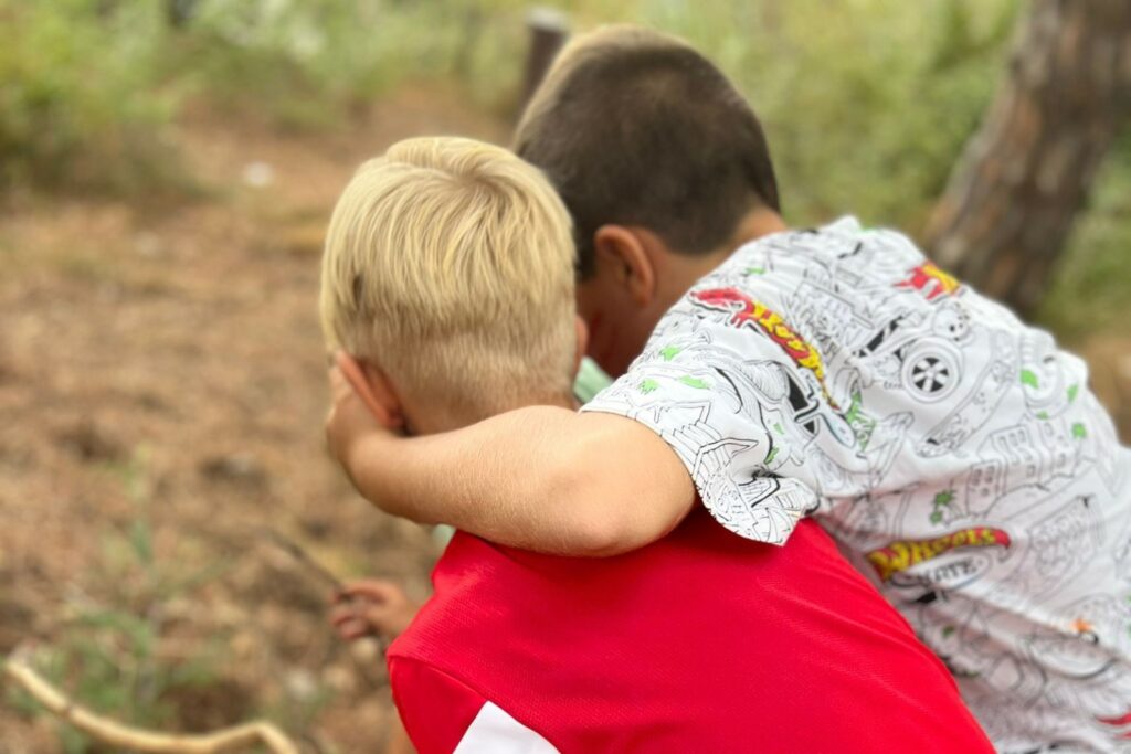 Dos dels participants a la gimcana (Pam i Pipa)