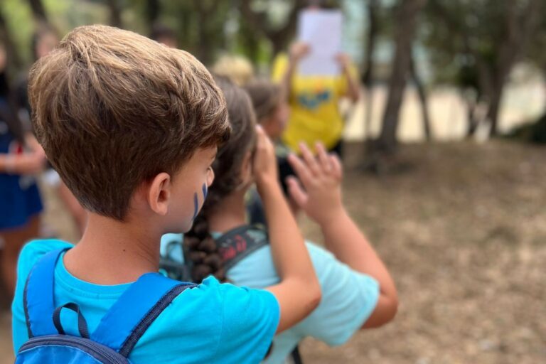 Dos dels participants a la gimcana (Pam i Pipa)