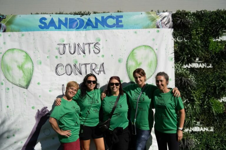 Voluntàries de l'associació a la Diada solidària de l'any passat (ForçAME)