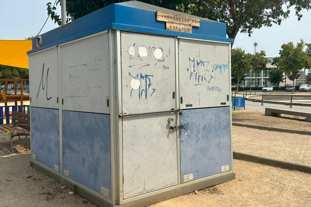 L'estat de la caseta abans