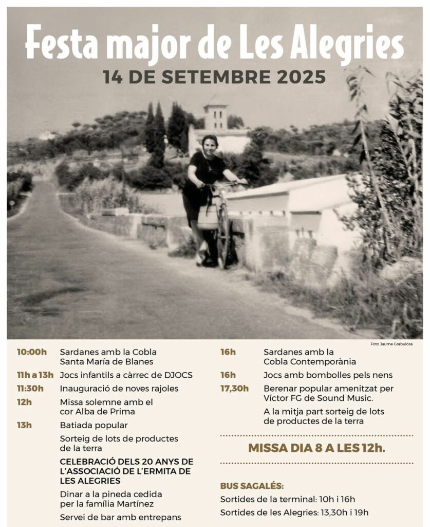 programa festa major alegries