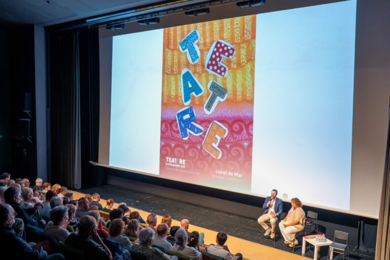 El Teatre el dia de la presentació de la nova temporada (Ajuntament de Lloret de Mar)