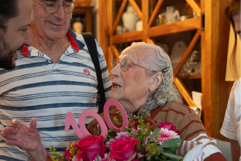 Filomena Hernández compleix els 100 anys en plena forma