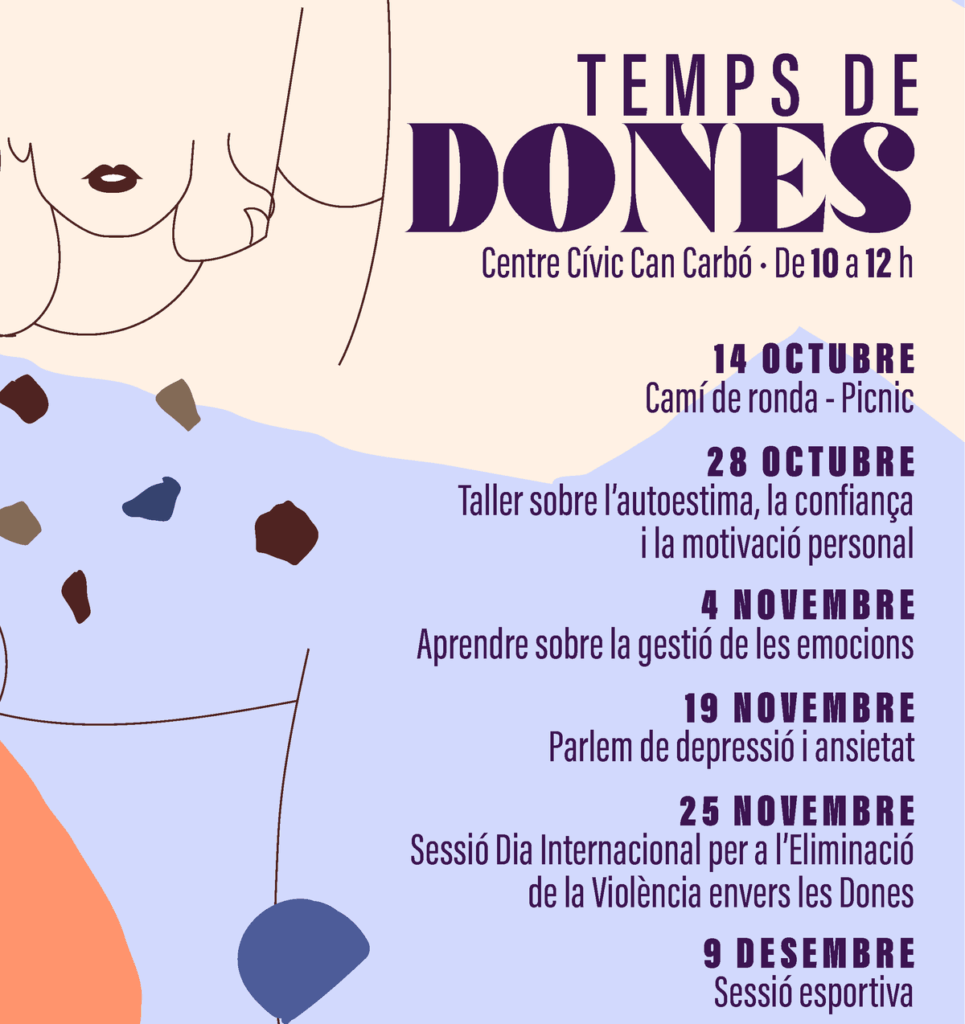 cartell cicle temps dones