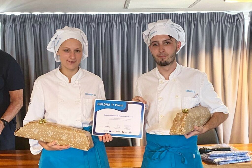 Els guanyadors del concurs (Institut Coll i Rodés)