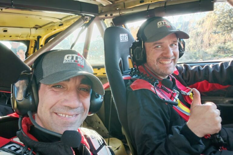 Ígor Díez pilotant al Rally de Lloret
