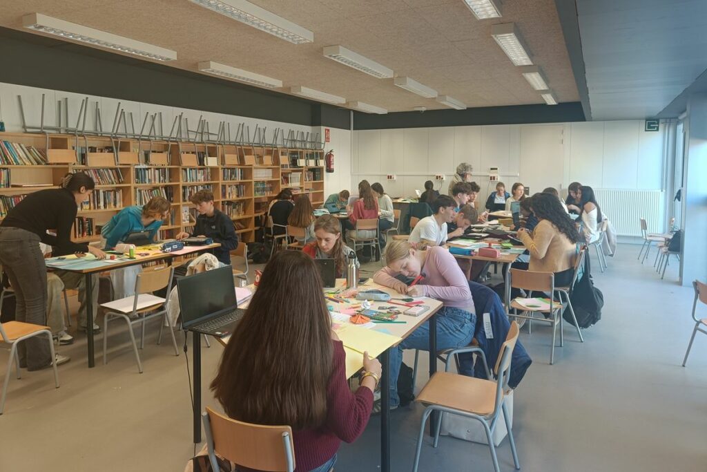 alumnes alemanys a institut escola