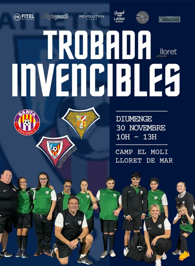 cartell trobada futbol inclusiu atletic