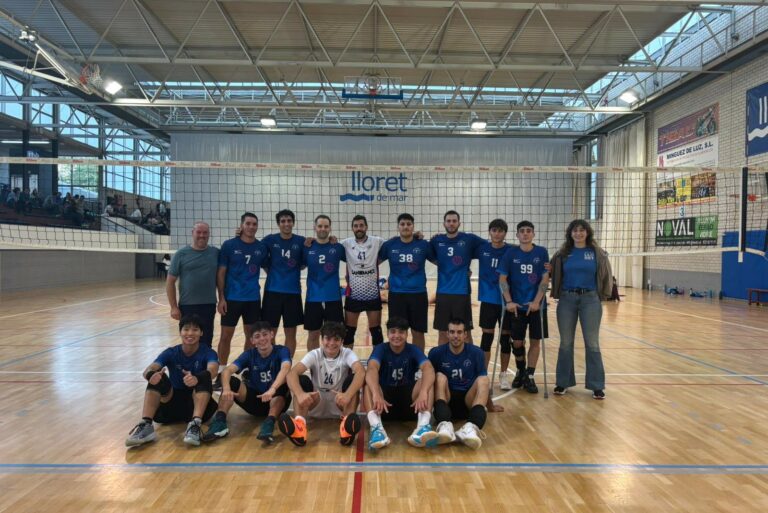 El sènior masculí (Club Vòlei Lloret)