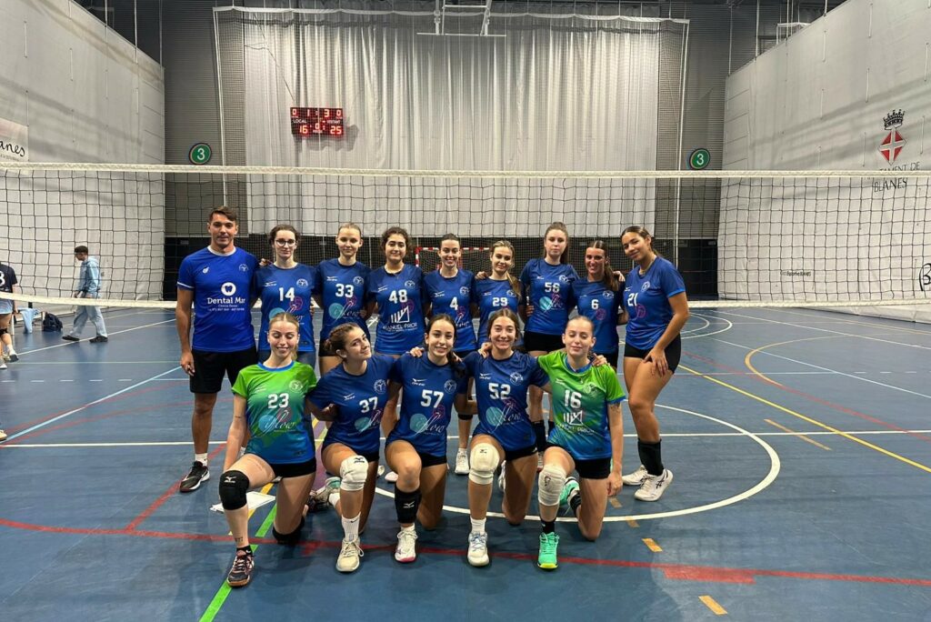 El sènior femení, renovat (Club Vòlei Lloret)