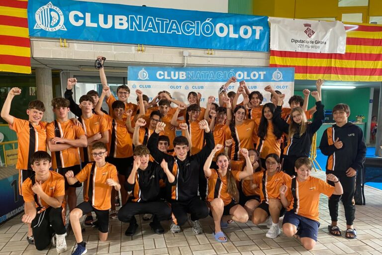 Els nedadors de l'entitat (Club Natació Lloret)