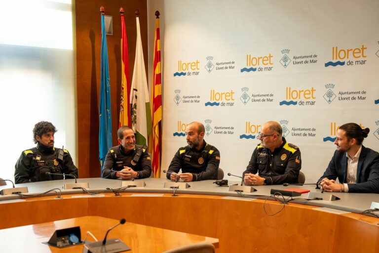 Un moment del reconeixement (Ajuntament de Lloret de Mar)