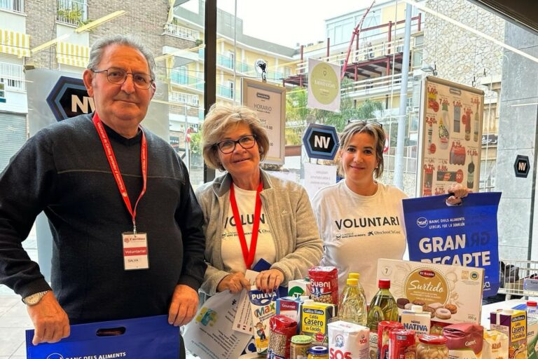 Voluntaris al Gran Recapte del cap de setmana passat (Ajuntament de Lloret de Mar)