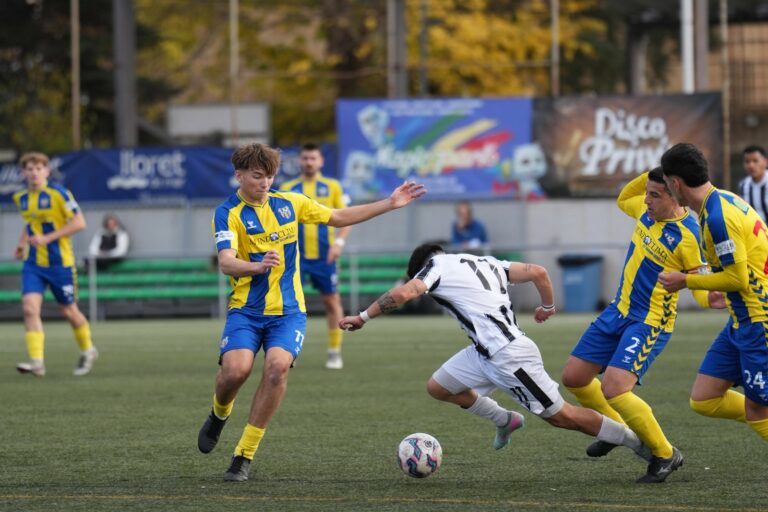 Un moment del partit de la Junvetus Lloret (Dsh.visuals)