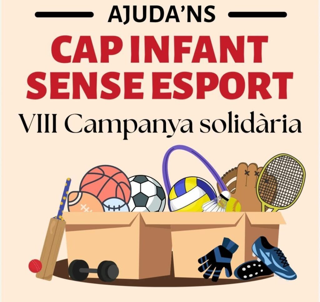 cartell campanya cap infant sense esport