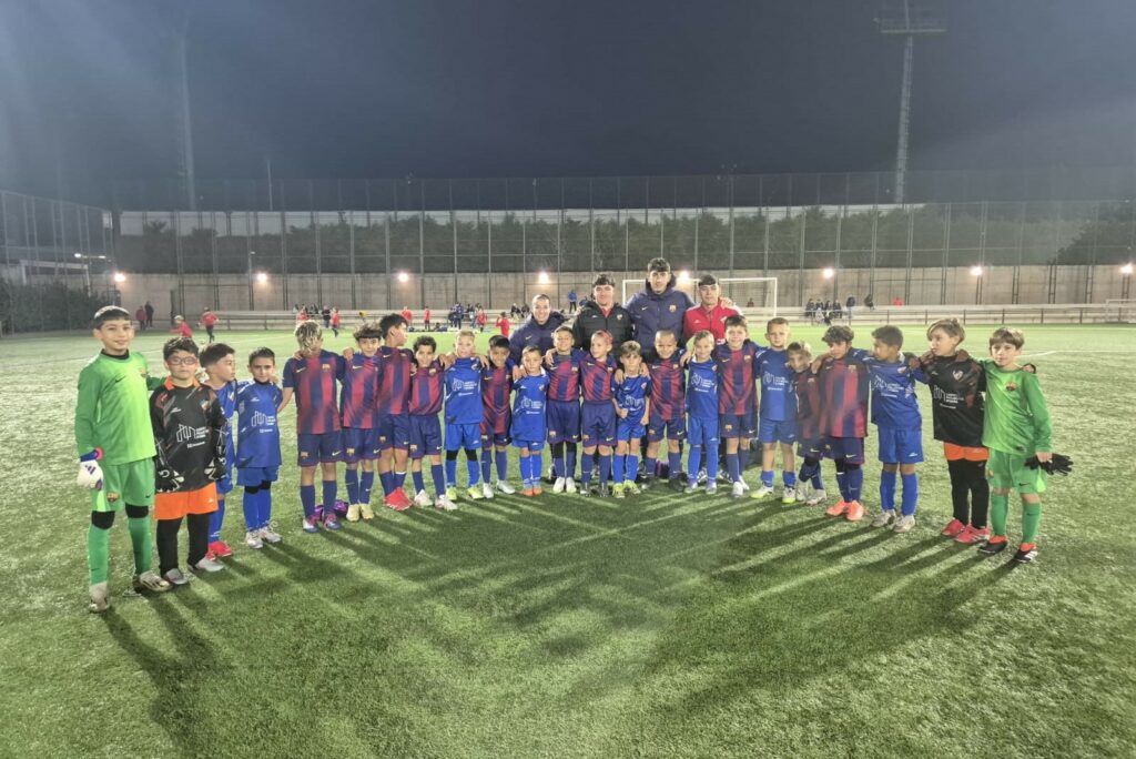 Un moment de la jornada (CF Lloret)
