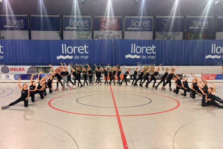 Patinadores del club (CPA Lloret)
