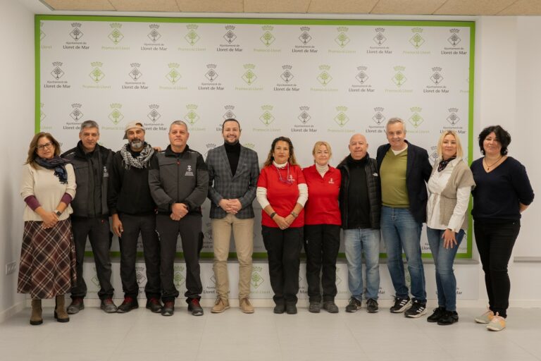 Les persones contractades al programa d'aquest any (Ajuntament de Lloret de Mar)