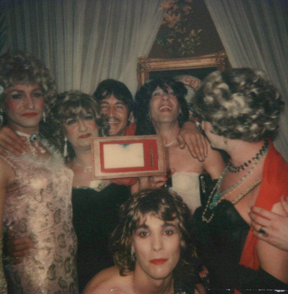 Festa homenatge a Fernando del Valle (Fernandito), al Bar La Tortuga, el 1978 (Fons Josep Valls i Puigvert)