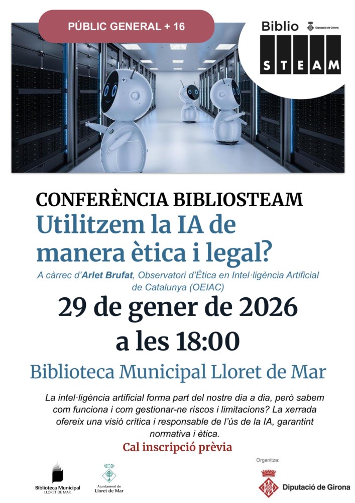 El cartell de la xerrada