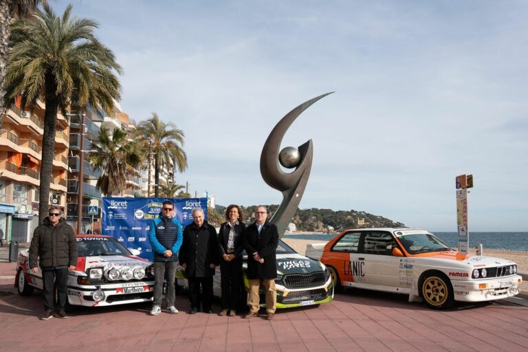 presentacio rally Lloret 2026 al passeig