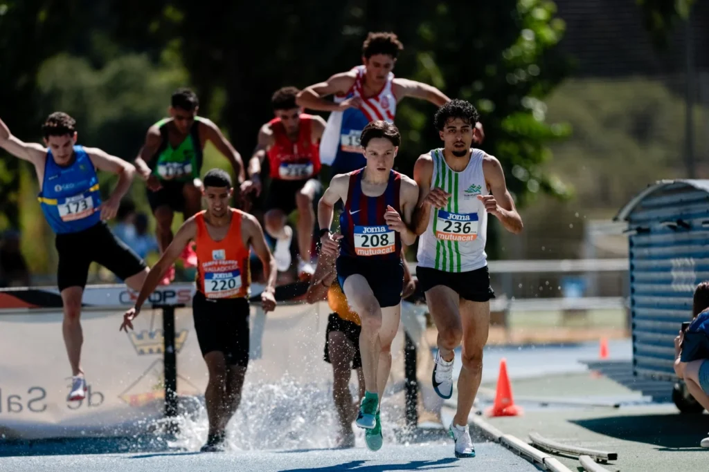 Bakr El Asri, la passada temporada (Club Atletisme Lloret - La Selva)