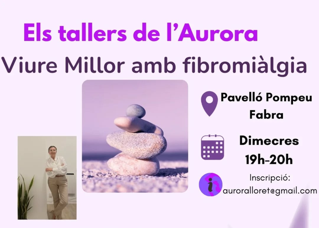 cartell taller aurora fibromiàlgia