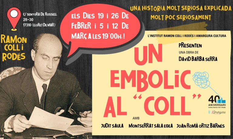 cartell un embolic al coll