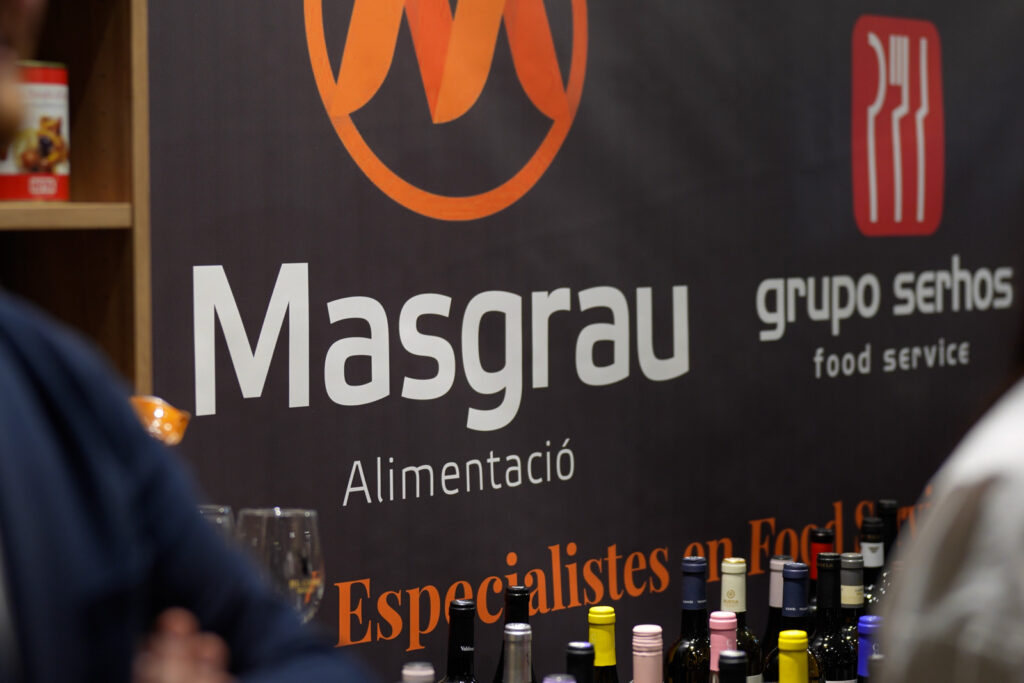 L'stand d'Alimentacio Masgrau a Hostelmeeting a Lloret de Mar